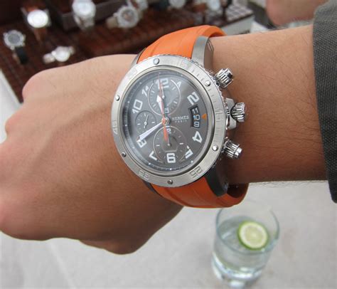 hermes clipper watch replica|hermes clipper chronograph watch prices.